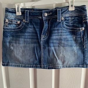 Miss me jean skirt